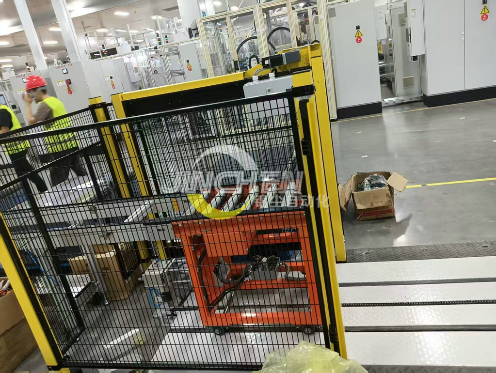 滾筒線，擺渡滾筒線，封閉式移動輥道線